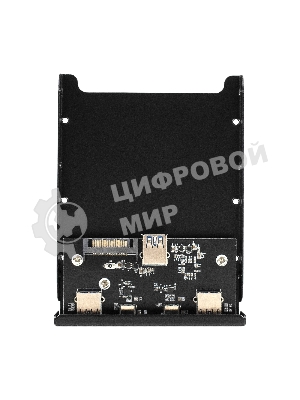 Планка USB на переднюю панель ExeGate U3H-622, 3,5