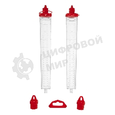 Гидроуровень Matrix удлиненная колба, рельефная градуировка, 20 м