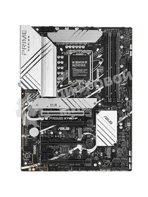Материнская плата ASUS PRIME Z790-P WIFI, LGA 1700, Intel Z790, 4xDDR5, 4xSATA, 3xM.2 PCIe 4.0 x4, 1xPCIe 5.0 x16, 3xPCIe x4, 1xPCIe x1, 1xHDMI, 1xDP, 1xUSB-C 3.2 Gen 2, 1xUSB 3.2 Gen 2, 2xUSB 3.2 Gen 1, 4xUSB 2.0, 1x 2.5Gb LAN, 3x3.5 мм, 7.1, ATX