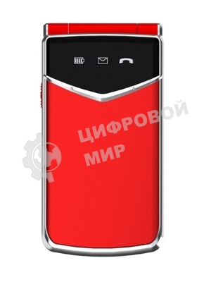 Мобильный телефон Maxvi E11 красный/серебристый