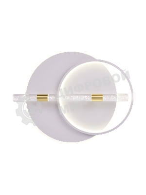Светильник Ambrella light FL5007 WH/GD белый/золото 3000K/4200K/6400K 72W 565*460*92.5 (ПДУ РАДИО 2.4G)