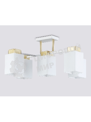 Светильник Ambrella light TR303047/5 WH/GD белый/золото E27/5 max 60W 540*480*270
