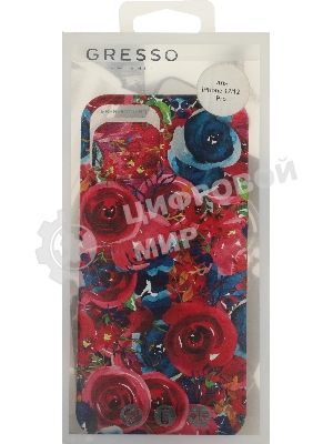 Чехол (клип-кейс) Gresso Air для Apple iPhone 12/12 Pro прозрачный/рисунок gr17aaae9072
