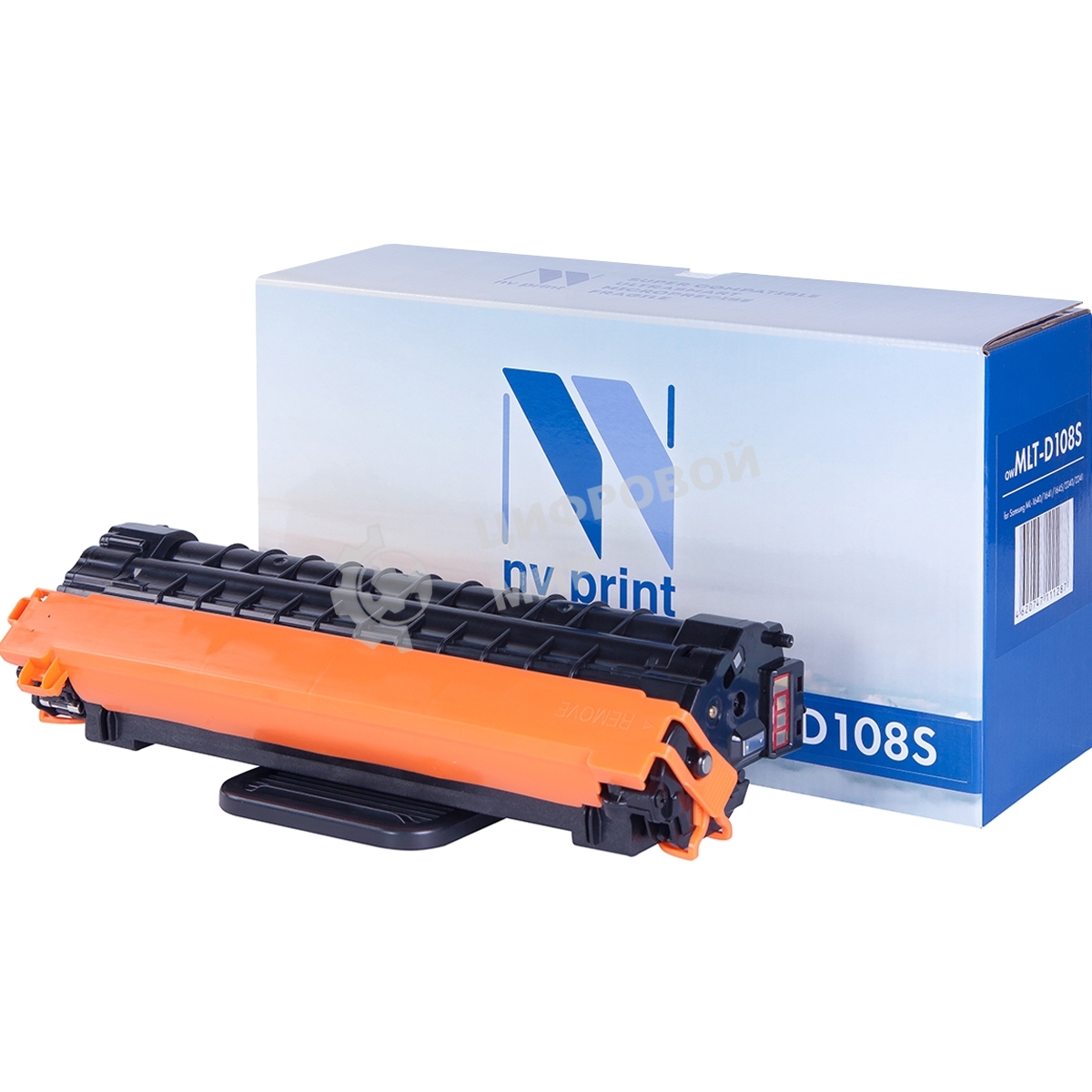 Картридж лазерный NVPrint совместимый Samsung MLT-D108S черный для ML-1640/1645/2240/2241 (1500k)