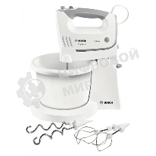 Миксер стационарный Bosch MFQ36460 450 Вт, белый/серый