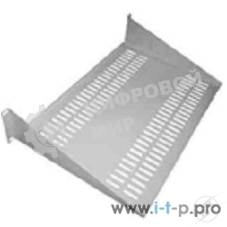 Полка перфорированная консольная 2U, глубина 200 мм, МС-20