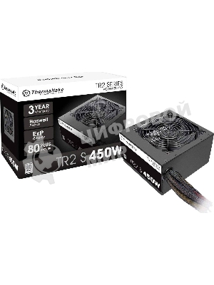 Блок питания Thermaltake TR2 S 700W (PS-TRS-0700NPCWEU-2), 700Вт, 80 PLUS, 120мм, черный