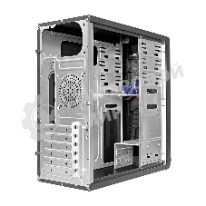 Компьютерный корпус Miditower ExeGate CP-603UB Black, ATX, (CP500W, 80мм), 2*USB+2*USB 3.0, Audio, замок блокировки кнопки питания