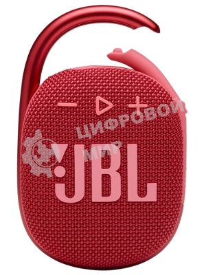 Портативная акустика JBL CLIP 4, красный