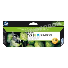 Картридж струйный HP №971XL CN626AE голубой для HP OJ Pro X476dw/X576dw/X451dw/X551dw (6600 стр.)