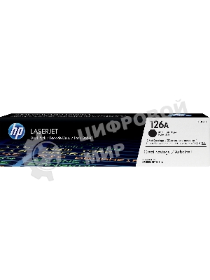 Картридж лазерный HP CE310AD черный двойная упаковка для LaserJet Pro CP102 2 х 1200 стр.