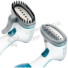 Отпариватель Kitfort КТ-916-1 голубой, 1000 Вт, 15 г/мин, 260 мл