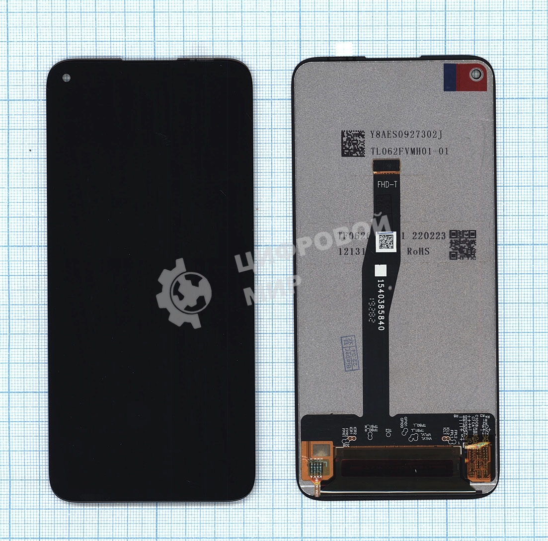 Дисплей для Huawei Nova 5i Pro/Mate 30 Lite черный