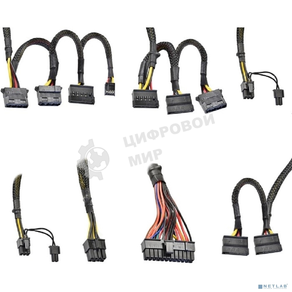 Блок питания ExeGate 450PPH-LT-OEM (EX292150RUS-OEM), 450Вт, 80 PLUS, 120мм, черный