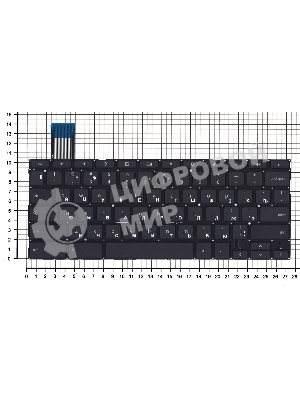 Клавиатура для ноутбука Asus Chromebook C300 черная