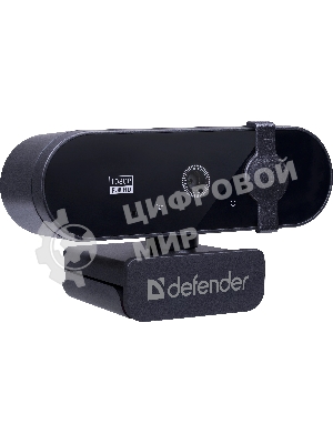 Веб-камера G-lens 2580 FullHD 1920x1080, 30 кадр/с, USB Type-A, микрофон (шумоподавление), автоматическая фокусировка, автоосвещение, штатив в комплекте