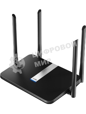 Роутер беспроводной Cudy X6 AX1800 10/100/1000BASE-TX черный