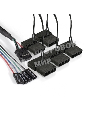 Корпус для майнинга ExeGate EX270772RUS Pro 13-430 (без БП, 2хUSB, 5хfan 120мм, места под: 13 видеокарт, 2 БП)