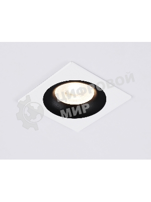 Светильник встраиваемый Ambrella light TN102727 WH/BK белый/черный GU5.3 92*92*23
