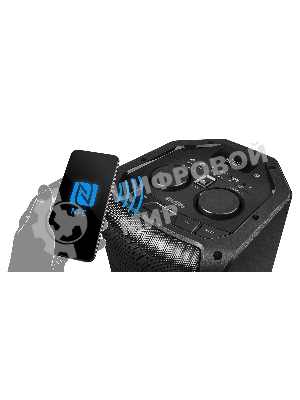Портативная акустика SVEN АС PS-710 черный 100 Вт Bluetooth
