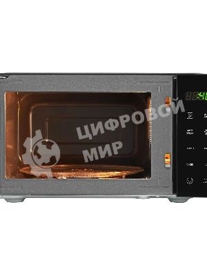 Микроволновая печь Hyundai HYM-D3030 черный, 20 л, 700 Вт, переключатели - сенсор