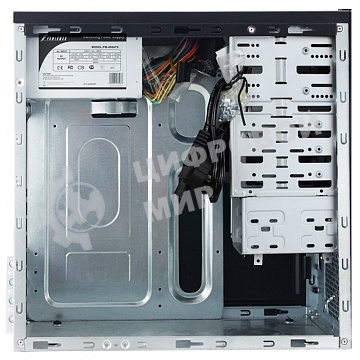 Компьютерный корпус MidiTower Powerman ES861 черный PM-450ATX 4*USB 2.0 Audio mATX