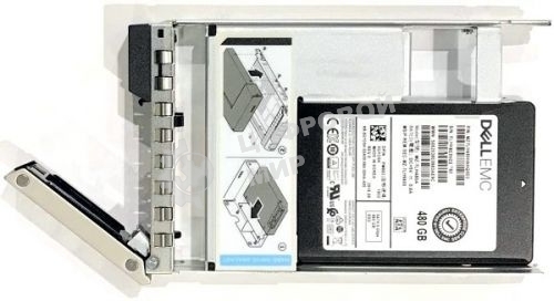 Накопитель SSD 480Gb SSD SATA Read Intensive 6Gbps 512 2.5in Hot-plug AG Drive,3.5in HYB CARR, 1 DWPD, 876 TbW