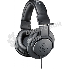 Проводные наушники Audio-Technica ATH-M20X черный, полноразмерные