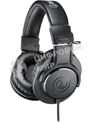 Проводные наушники Audio-Technica ATH-M20X черный, полноразмерные
