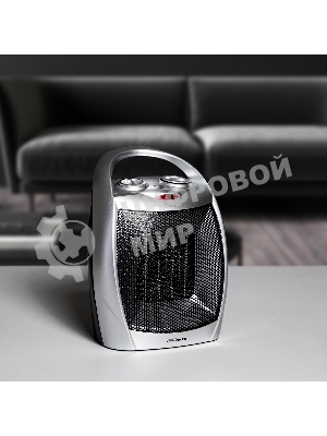 Тепловентилятор MTX FHC-1500, серый, 750/1500 Вт, 15 м2, термостат