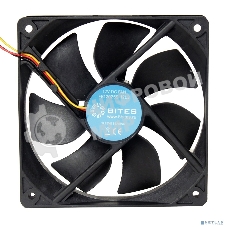 Вентилятор для корпуса 5bites FB12025S-12L3 черный, 120 x 120 мм, 1200 об/мин, 25 дБ, 3 pin