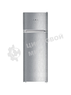 Холодильник Liebherr CTel 2931-26 001 серебристый двухкамерный 218/52л морозилка сверху