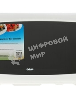 Микроволновая печь BBK 23MWS-915S/W белый, 23 л, 900 Вт, переключатели - сенсор