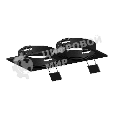 Корпус светильника C6526 SBK черный песок 160*80*H25mm MR16 GU5.3