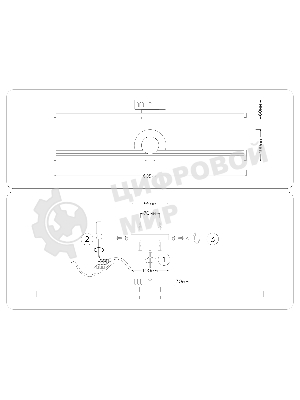 Светильник Ambrella light FL6101 WH белый 14W 3000K-6400K 605*100*60