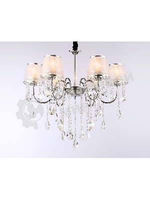 Светильник Ambrella light TR4588/6 CH/SL хром/серебро E14/6 max 40W D660*570