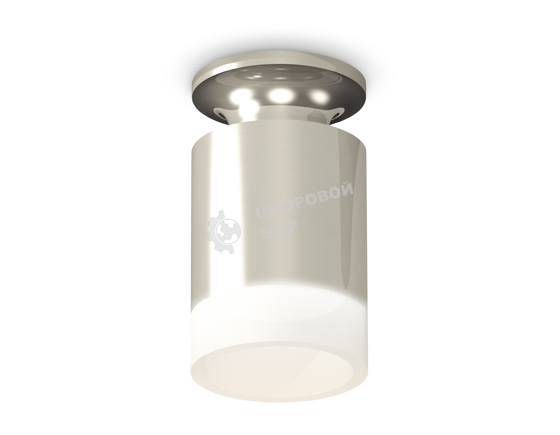 Светильник Ambrella Light XS6305044 PSL/FR серебро полированное/белый матовый MR16 GU5.3 (N6903, C6305, N6248)