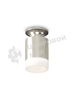 Светильник Ambrella Light XS6305044 PSL/FR серебро полированное/белый матовый MR16 GU5.3 (N6903, C6305, N6248)