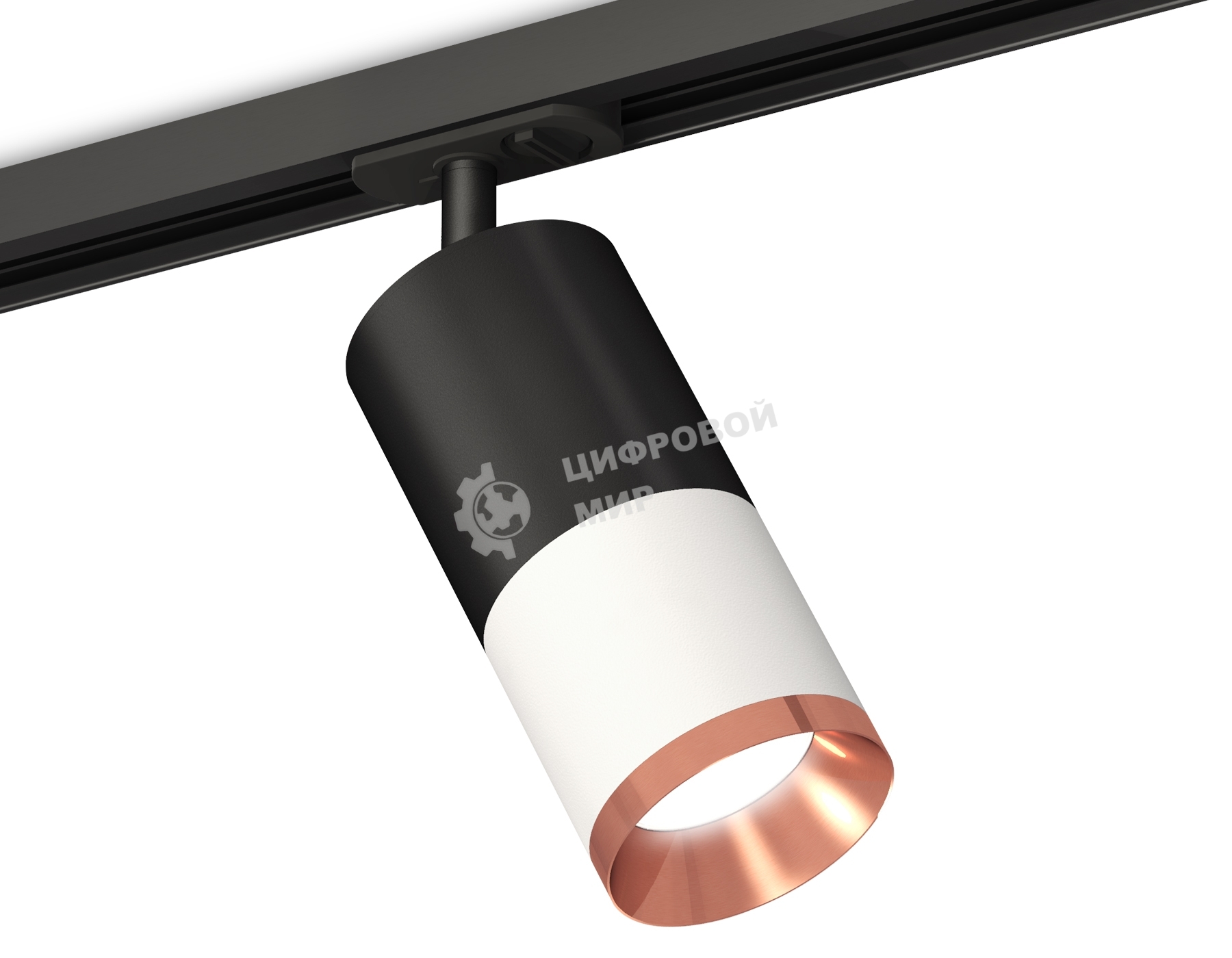 Светильник Ambrella light XT7401102 SWH/SBK/PPG белый песок/черный песок/золото розовое полированное MR16 GU5.3