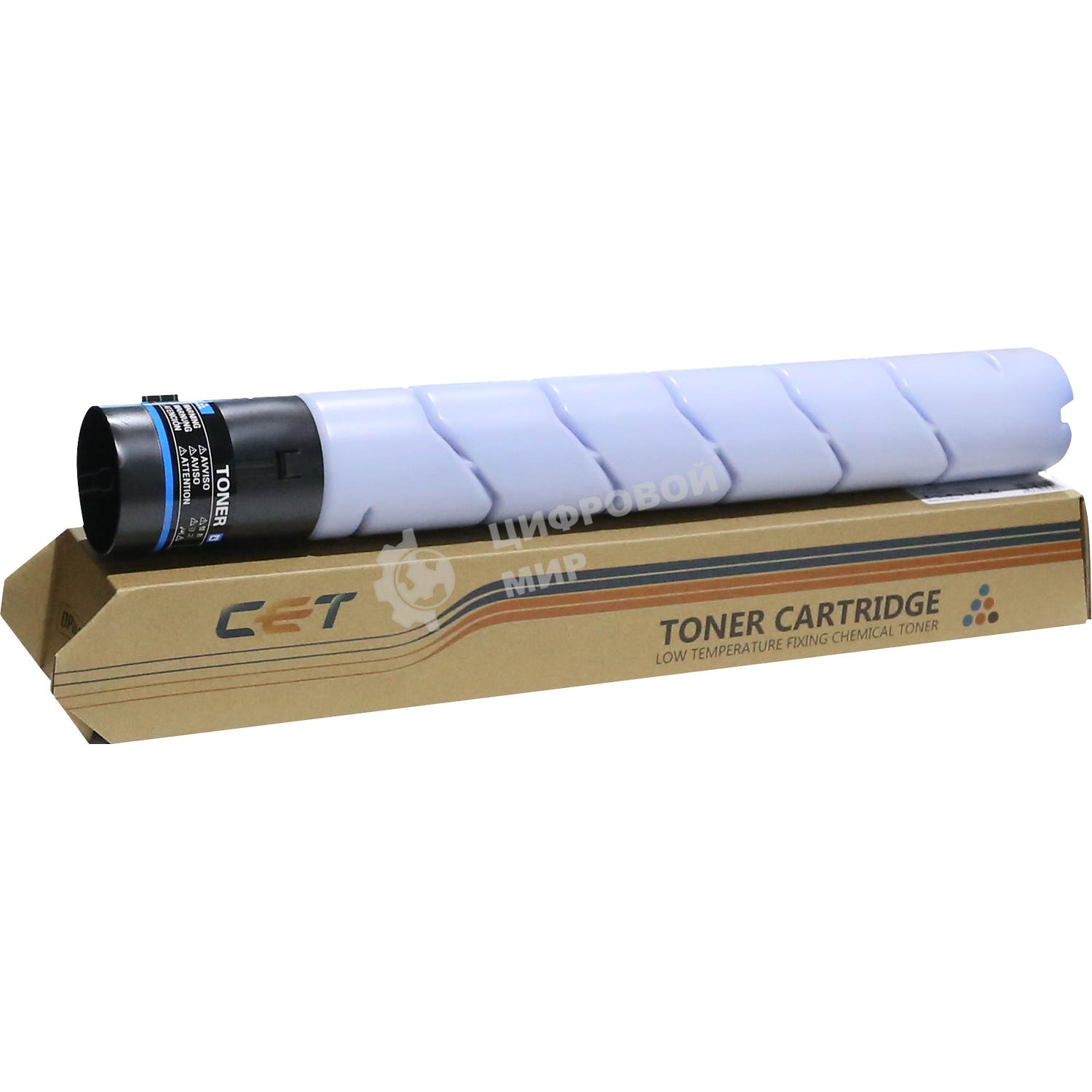 Картридж лазерный CET (CPT, CE28) для Konica Minolta Bizhub C227i Cyan, 404г
