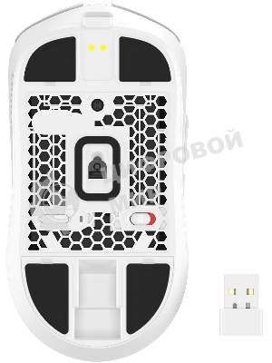 Мышь беспроводная/проводная A4tech Bloody R77UltraDock белый, 20000 dpi, USB Type-A, радиоканал, кнопки - 5