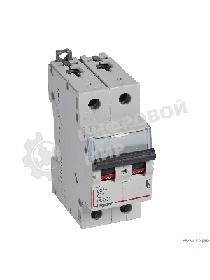Выключатель автоматический модульный 2п C 40А 6кА DX3-E Leg 407281