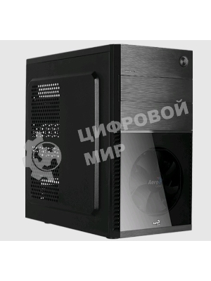 Компьютерный корпус Aerocool/Formula Cs-105, mATX, без БП, 187x361x355мм (ШxГxВ), USB 3.0 x1, USB 2.0 x1, металл 0,5мм, 120-мм вентилятор в комплекте, черный