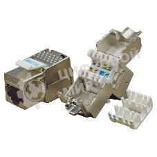 Модуль Keystone RJ45, Cat.5E, STP, 180 градусов