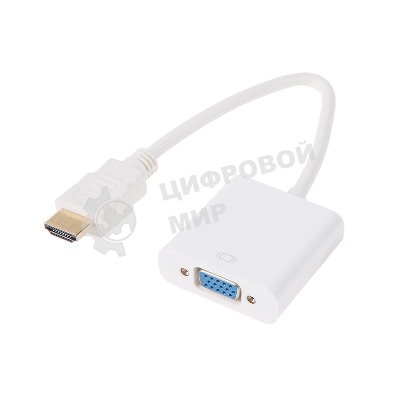 Переходник штекер Rexant HDMI - гнездо VGA, провод