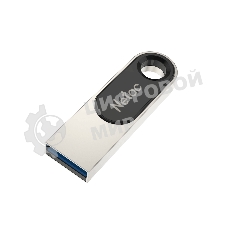 Флешка USB Netac U278 (NT03U278N-016G-20PN), 16Gb, USB 2.0, R/W 50/10, серебристый/черный