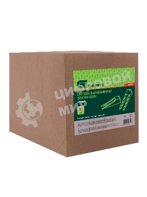 Система выравнивания плитки Сибртех СВП - клин 250 шт.