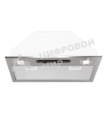 Вытяжка встраиваемая Elikor 52Н-400-П3Д нержавеющая сталь, 50 см, 400 куб. м/ч, 57 дБ