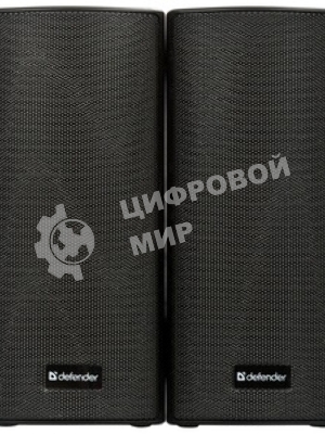 Колонки Defender Spitfire чёрный, 2.0, 6 Вт, Bluetooth, AUX