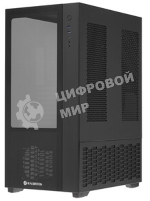 Компьютерный корпус Raijintek PAEAN MINI 0R20B00213 черный, Mini-ITX, for psu ATX PS/2, USB 3.0x2, USB 2.0x2, HD Audiox1